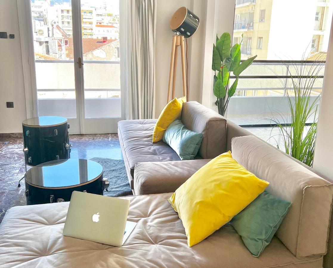 Happy Place! Big, Bright & Central - Ideal For Families And Groups Of Friends Patras Buitenkant foto